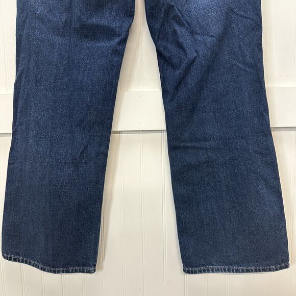 Urban Pipeline Jeans Mens 33x29 Blue Relaxed Bootcut Denim Dark Cotton Tag 34 - Picture 6 of 12